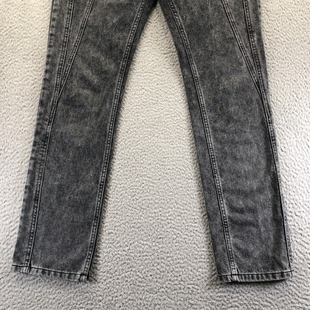 Isabel Marant Black Washed High-Rise Jeans - Picture 3 of 13
